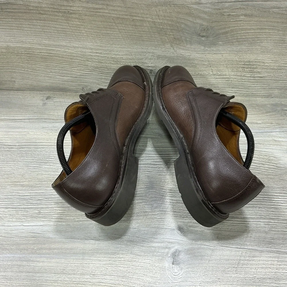 Mephisto Melchior Men's Size US 9.5 Goodyear Welt Brown Dress Shoes Lace Up